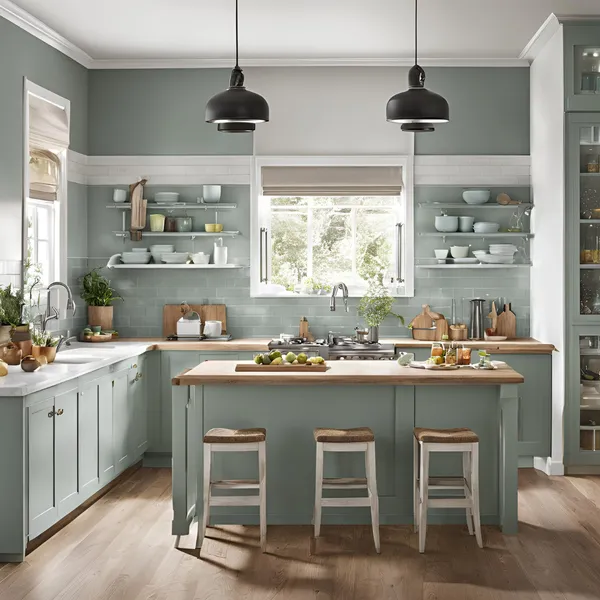 Best kitchen paint colors for small kitchens 01