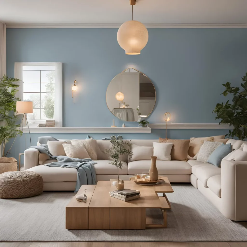 The Best Paint Colors for Low-Light Living Rooms 07