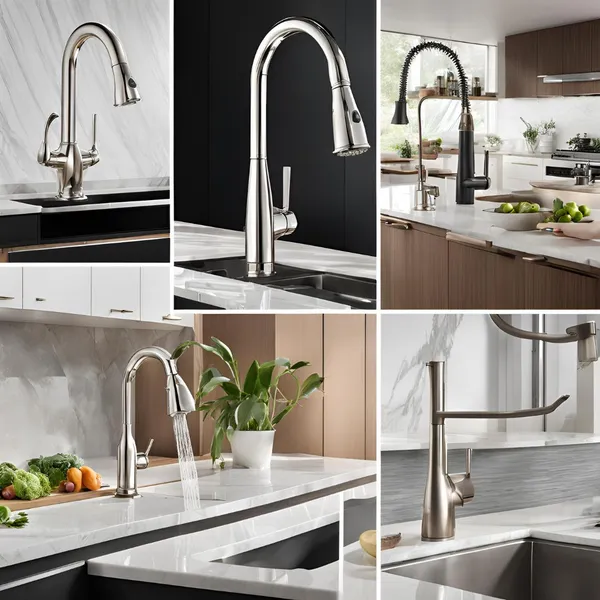 Different types of kitchen faucets and their features 05