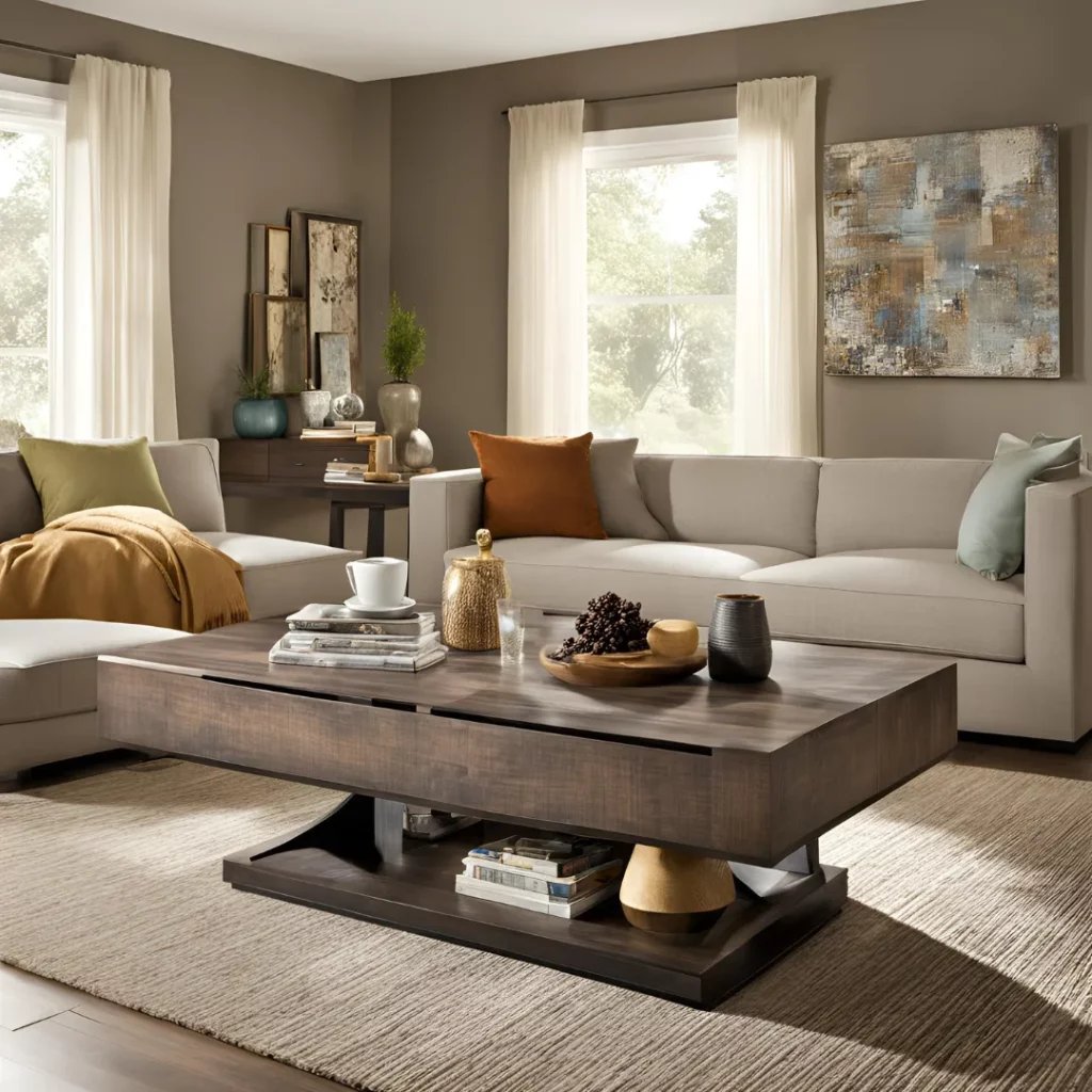 living room coffee table decor ideas 05