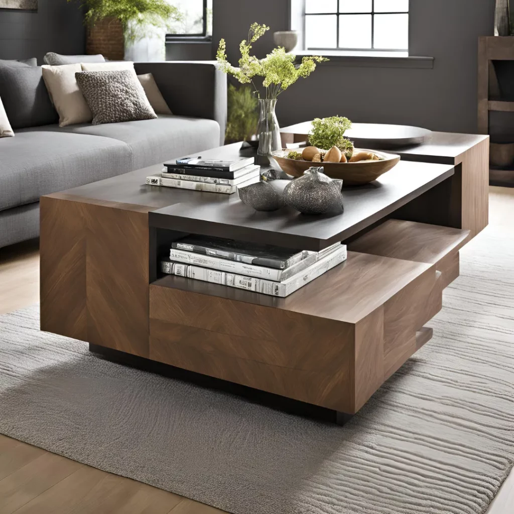 living room coffee table decor ideas 06